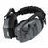 Angled view of Gray Ghost Wireless earcup with rotary volume knob and off markings