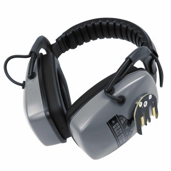 DetectorPro Gray Ghost XP Headphones for Cordless XP Deus | Deus II Metal Detector