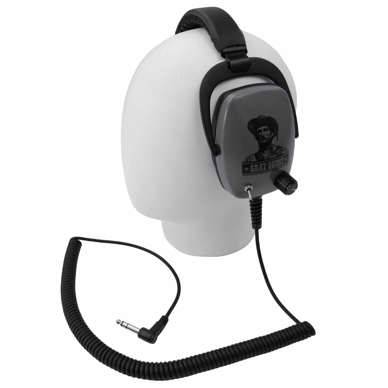 DetectorPro Rattler Headphones with 1/4" Angle Plug for Metal Detector