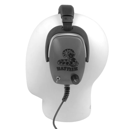 DetectorPro Rattler Platinum Series One-Sided Headphones with 1/4" Angle Plug