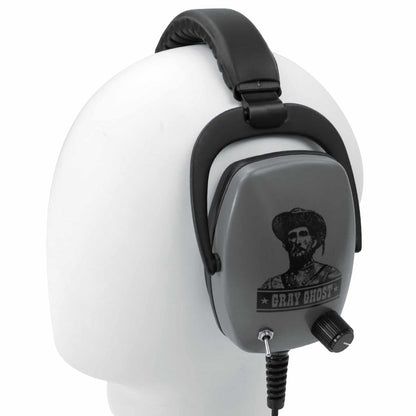 DetectorPro Rattler Headphones with 1/4" Angle Plug for Metal Detector