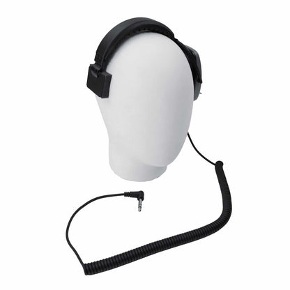 DetectorPro Rattler Headphones with 1/4" Angle Plug for Metal Detector