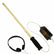 Falcon Gold Tracker MD20 Metal Detector 300kHz Probe w/ Handle & Headphones