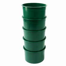 5 Green Mini Stackable 6" Sifting Classifier Bundle / 60, 50, 40, 30 & 20 Mesh