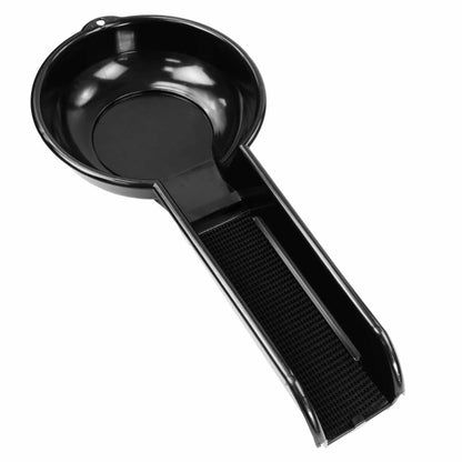 Gold Cube Banjo Pan with black handle and vortex matting liner for wet and dry gold panning