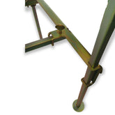 Gold Cube Universal Stand assembled and ready for mining equipment