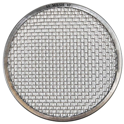 #10 Mesh stainless steel mesh classifier on white background