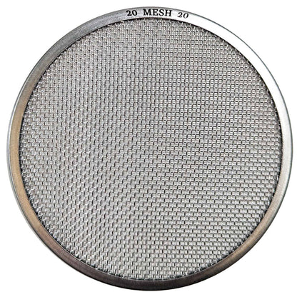 #20 Mesh stainless steel mesh classifier on white background