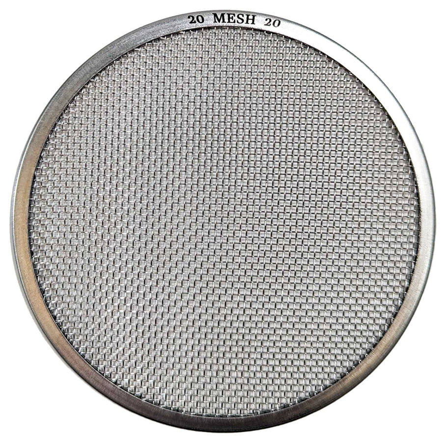 #20 Mesh stainless steel mesh classifier on white background