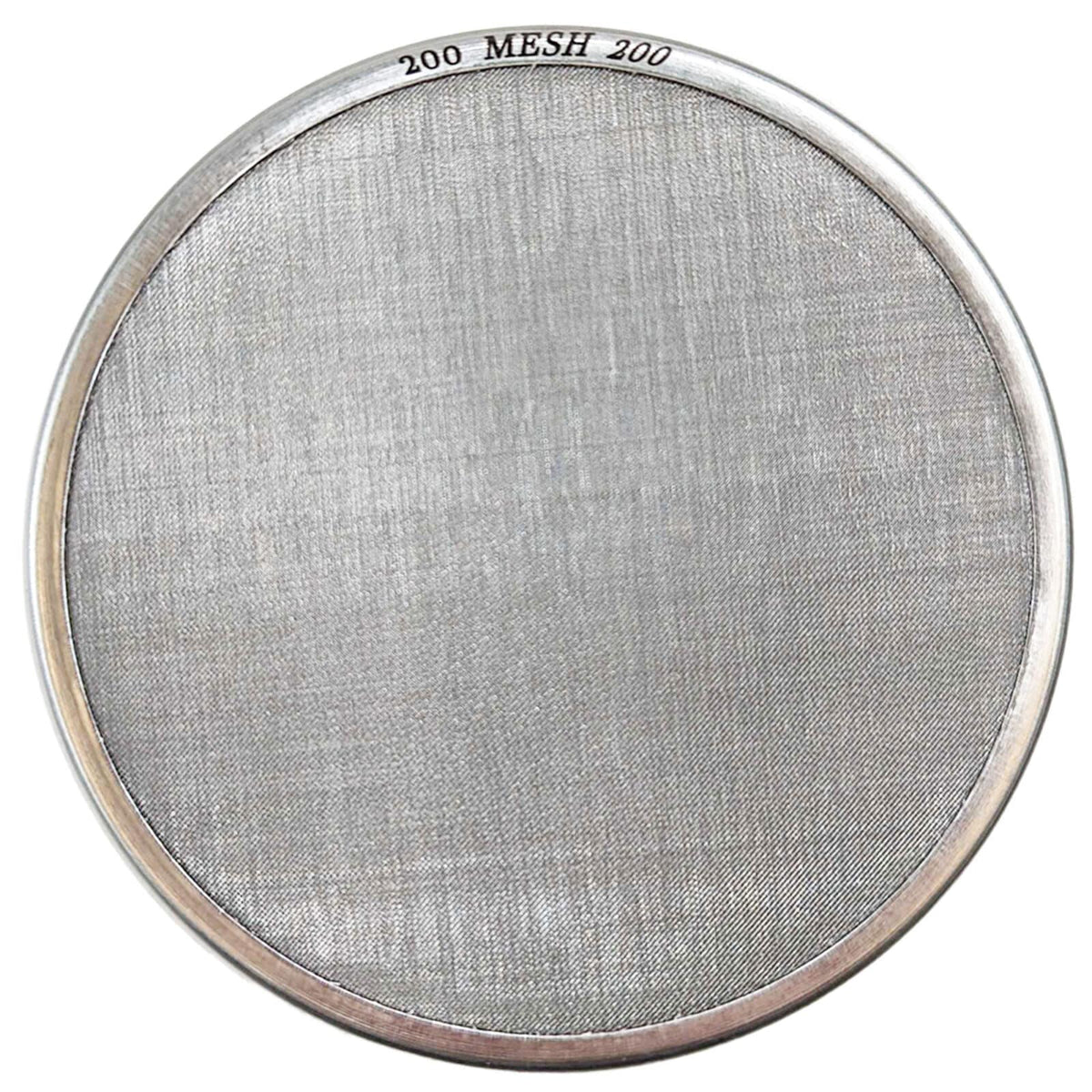 #200 Mesh stainless steel mesh classifier on white background