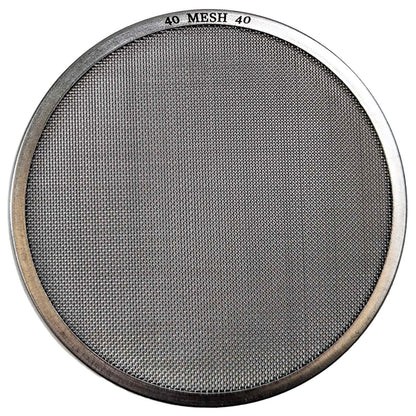 #40 Mesh stainless steel mesh classifier on white background