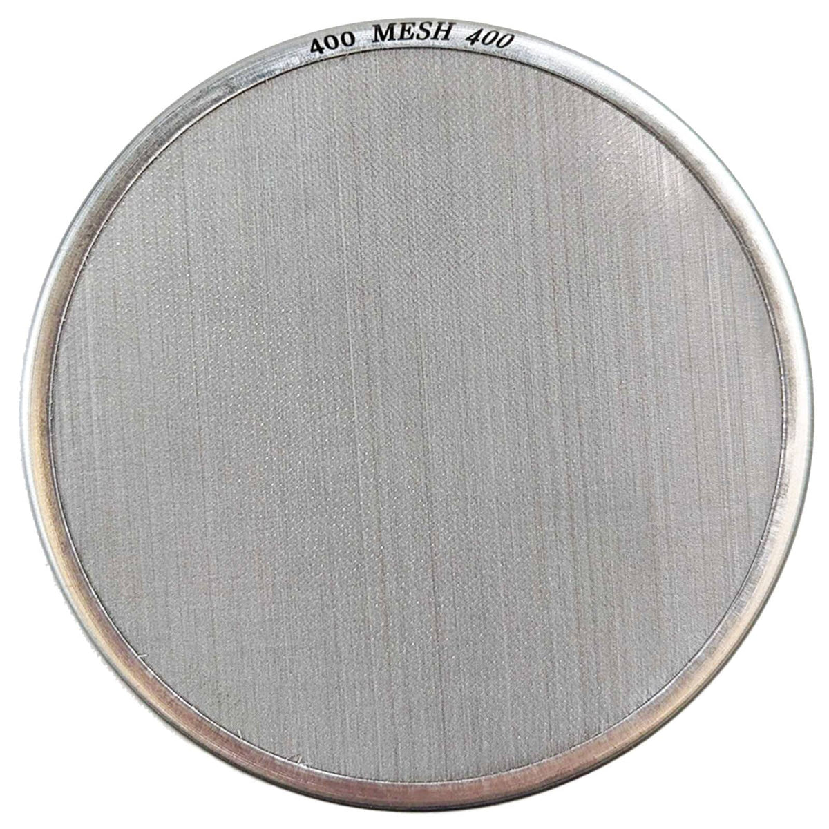 #400 Mesh stainless steel mesh classifier on white background