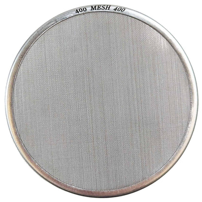 #400 Mesh stainless steel mesh classifier on white background