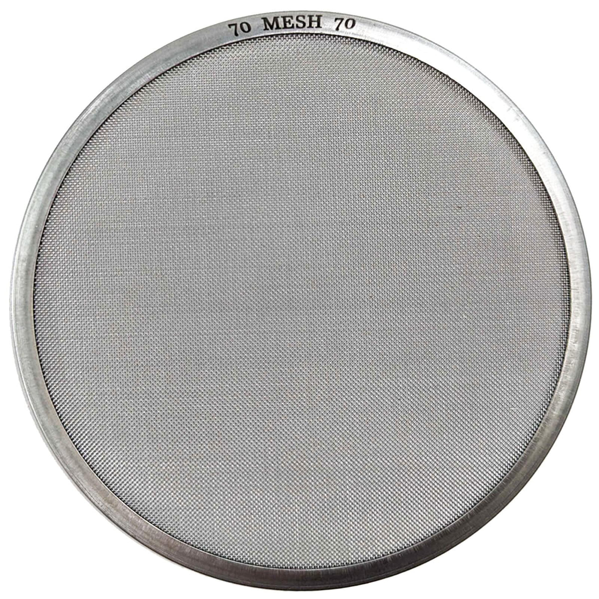 #70 Mesh stainless steel mesh classifier on white background