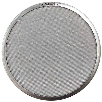 #70 Mesh stainless steel mesh classifier on white background