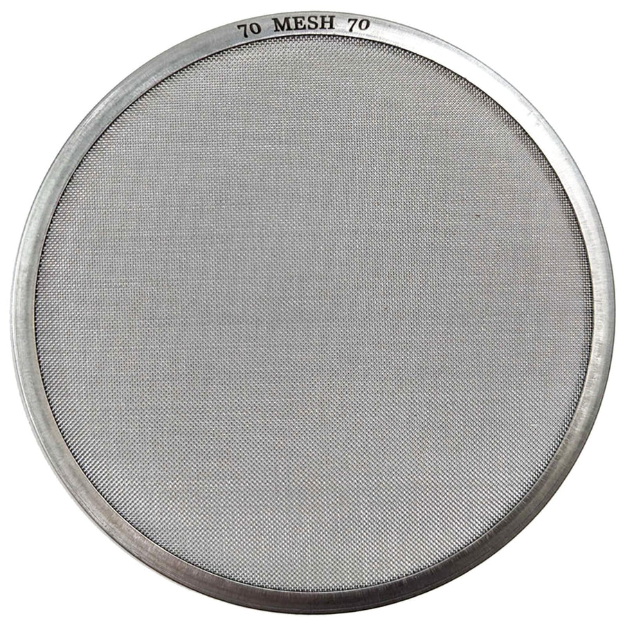 #70 Mesh stainless steel mesh classifier on white background