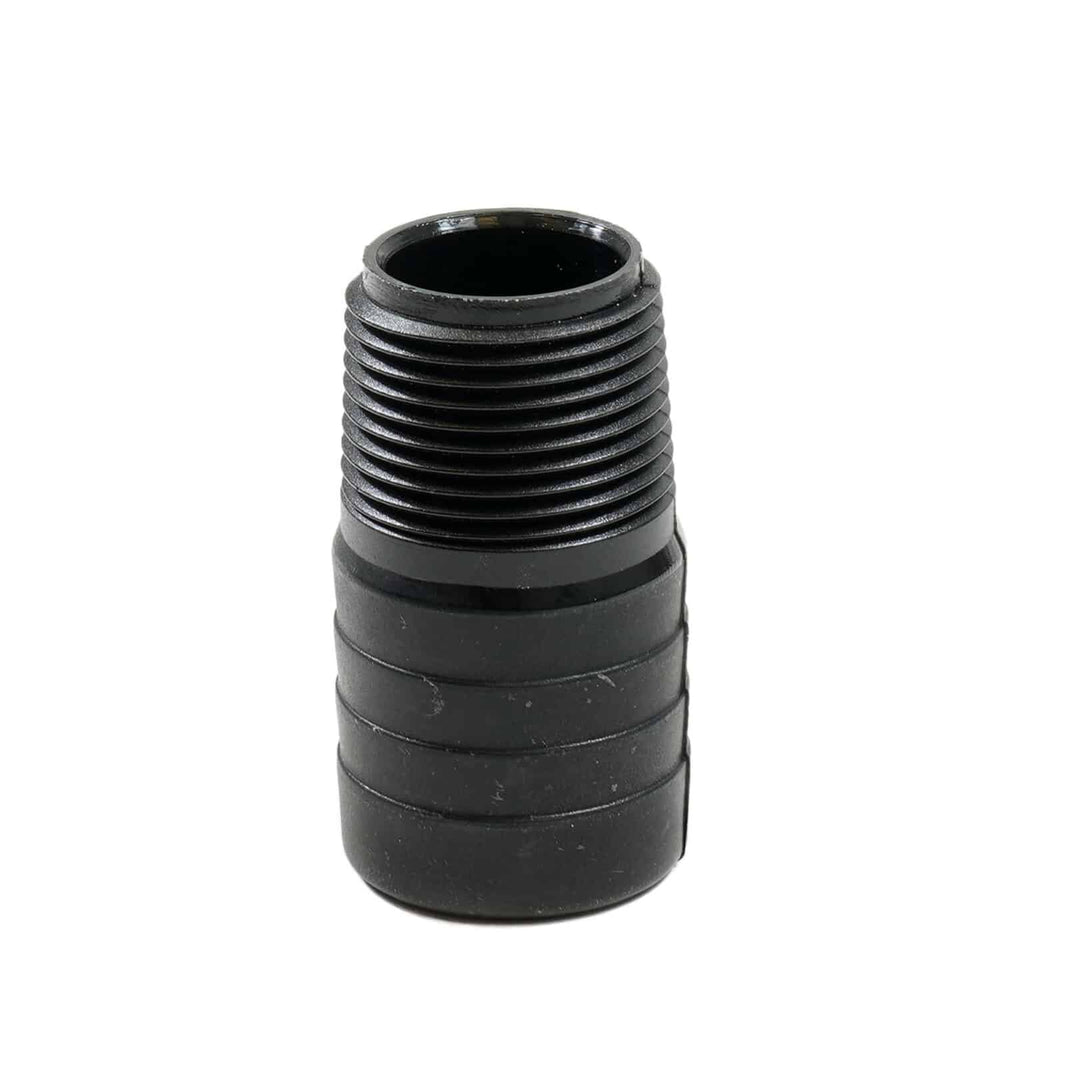 Gold Cube 3/4" Pipe Thread x 1-1/8 Barbed Fitting