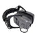 Gray Ghost wireless headphone system showing padded ear cups and adjustable headband