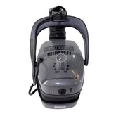 Gray Ghost wireless transmitter unit with charging cable and connections