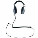 Gray Ghost Deep Woods headphones showing foldable design and padded headband