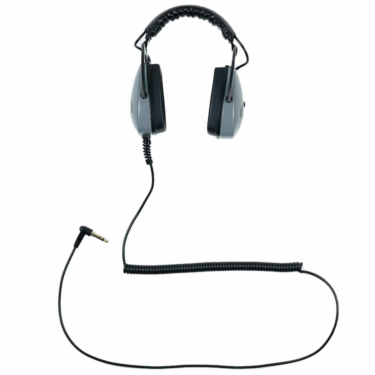 Gray Ghost Deep Woods headphones showing foldable design and padded headband