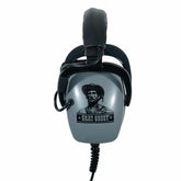 DetectorPro headphones interior controls and compatibility switches inside ear cup