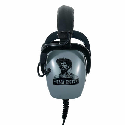 Gray Ghost Deep Woods Platinum headphones coiled cable with waterproof 1/8 plug for Equinox
