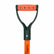 Handle of the Lil' digger shovel showing a close up of the grip
