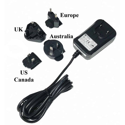 Gold Magic 12-U external 110/220 volt charger with international plug adapters