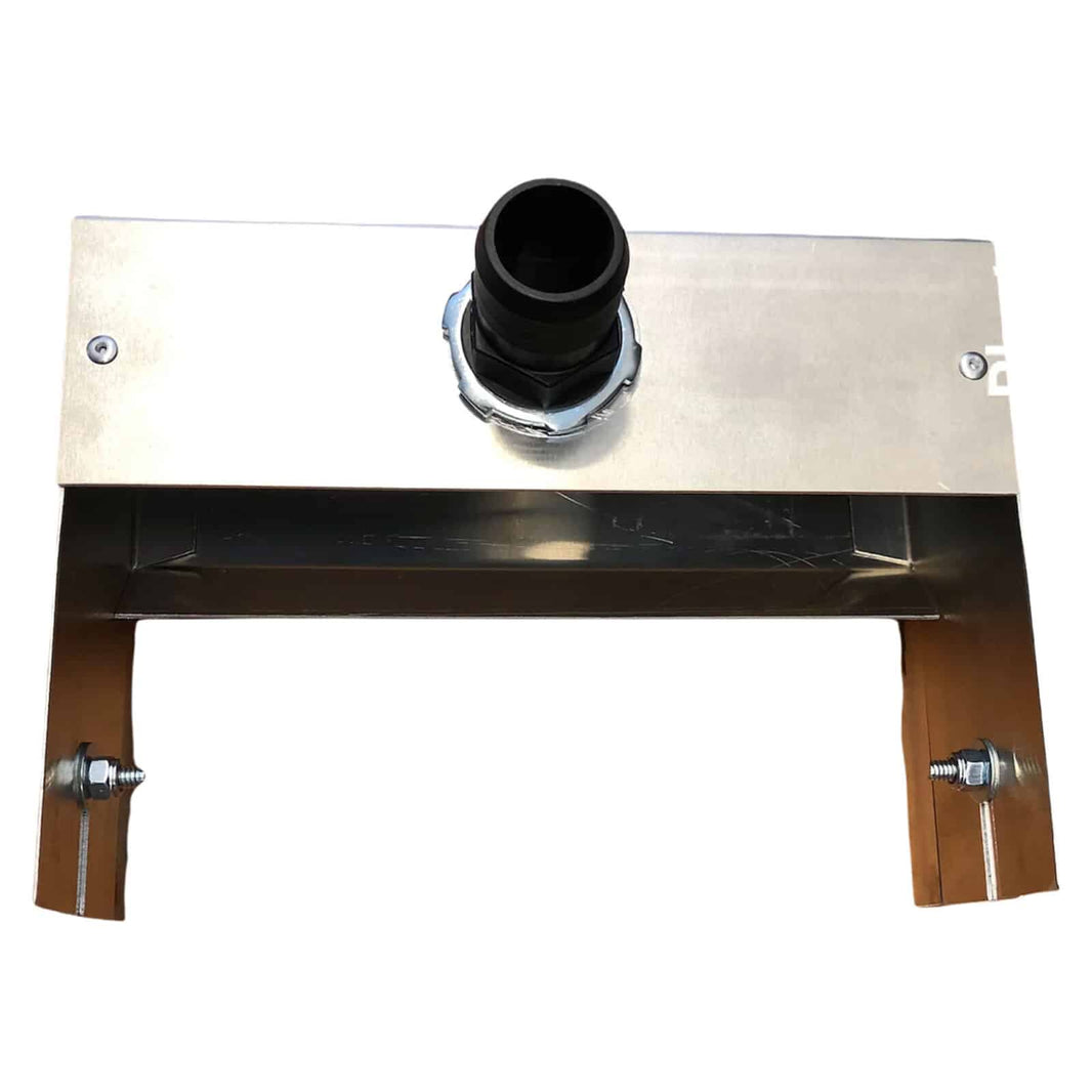 Side view of the Boomer Box, shown against a white backdrop