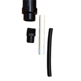 Quick Sniper hand pump components laid out showing assembly parts