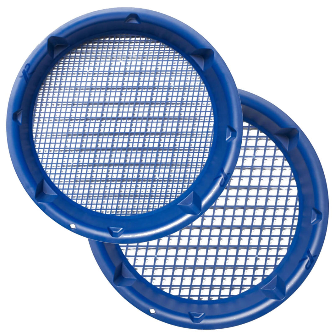 XP 15-inch dual classifier set with #10mm and #5mm mesh screens for gold prospecting