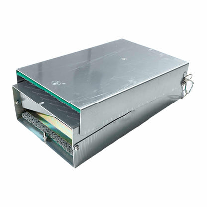 TerraX Folding Aluminum Sluice Box with Miner’s Moss & Carpet – Tool-Free Setup
