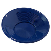 TerraX blue gold pan detail shot of shallow and deep riffle sections