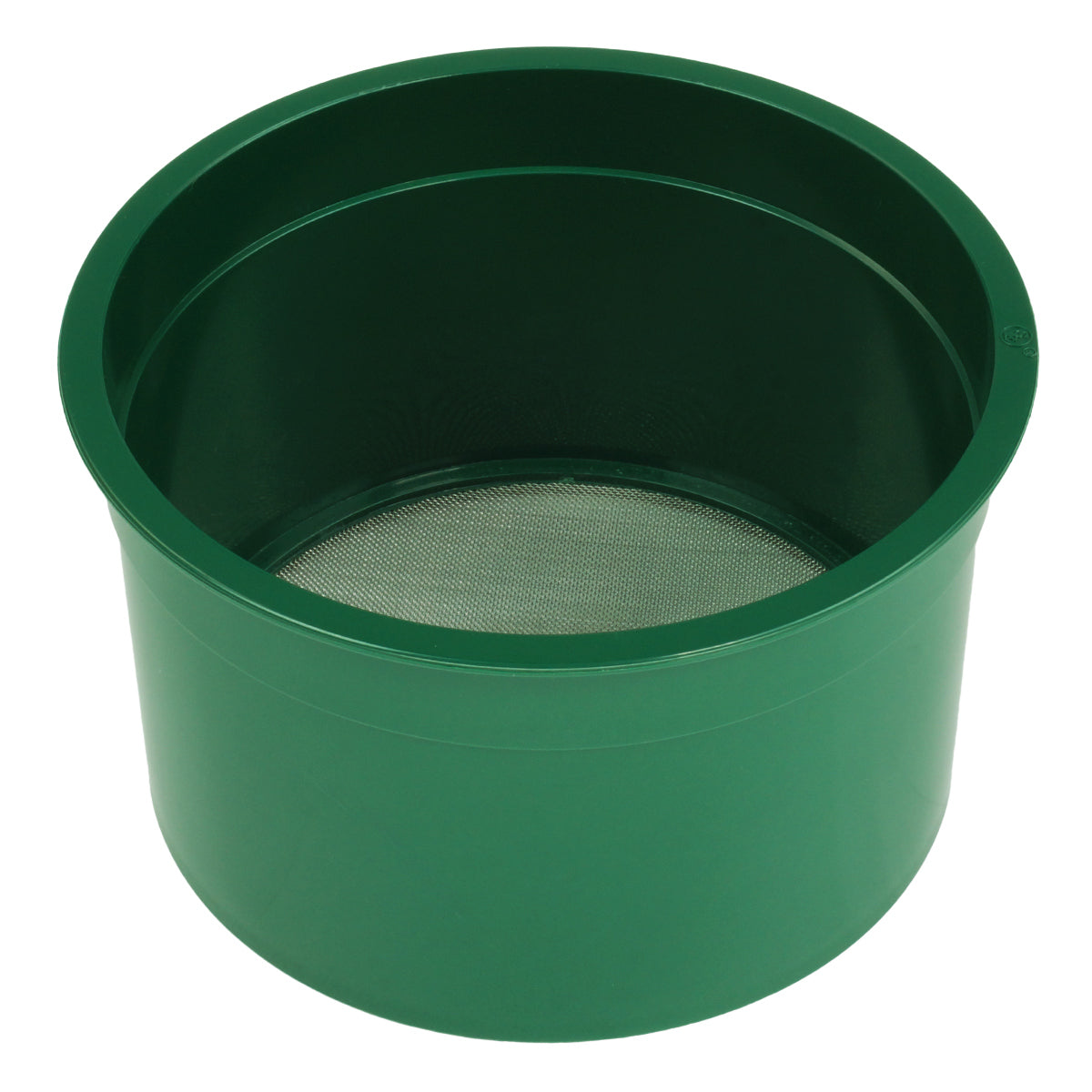 TerraX 40 mesh plastic classifier showing medium-fine hole spacing