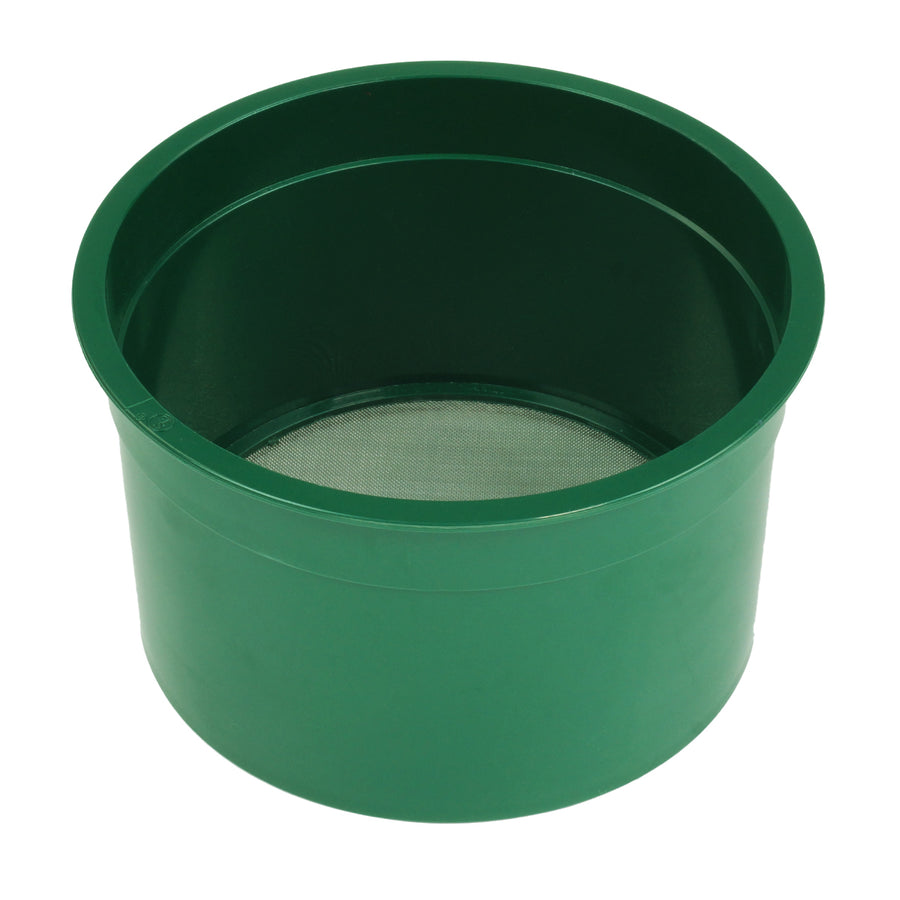 TerraX 50 mesh plastic sifting classifier with stainless steel screen