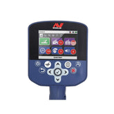 Minelab GPZ 7000 LCD control screen displaying detection modes and settings