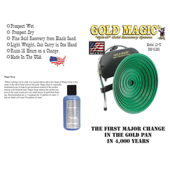 Gold Magic 12-U Spiral Panning Machine Instruction Manual Digital