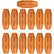 Orange Bucket Handle Grips Reduce Hand Fatigue for Wire Bail Handle