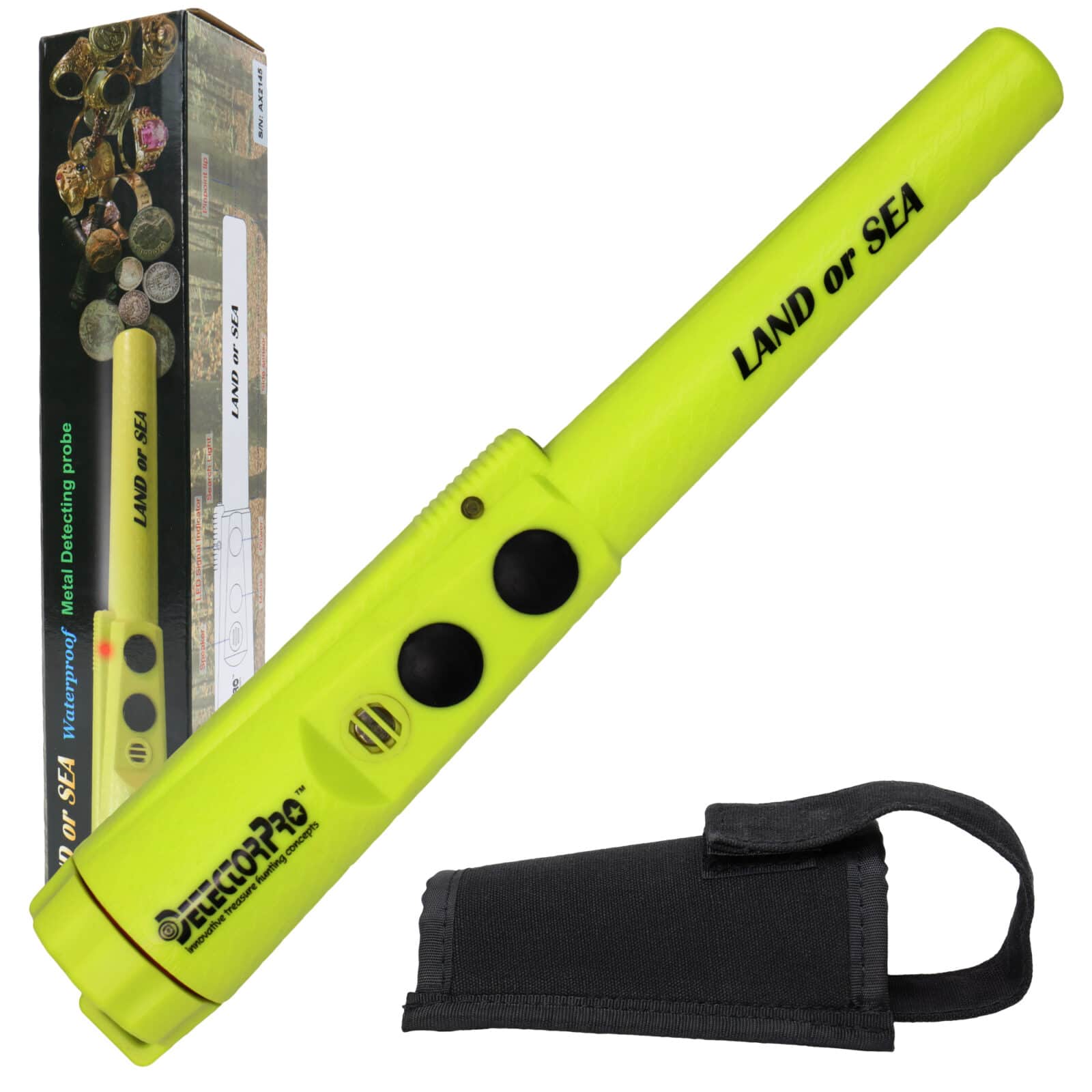 DetectorPro Land Or Sea Waterproof PinPointer