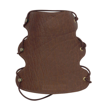 Serious Archery American Bison Armguard Brown Leather