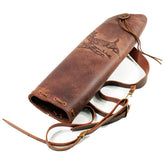 Detailed view of premium leather construction and stitching quality