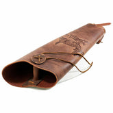 Whitetail Classic back quiver worn by archer showing strap system