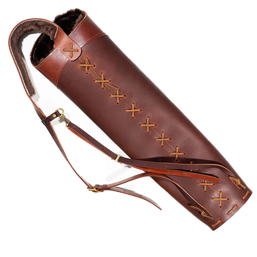 Royal Leather Back Quiver Right Handed