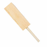 Serious Archery leather strop with wood base showing premium leather surface