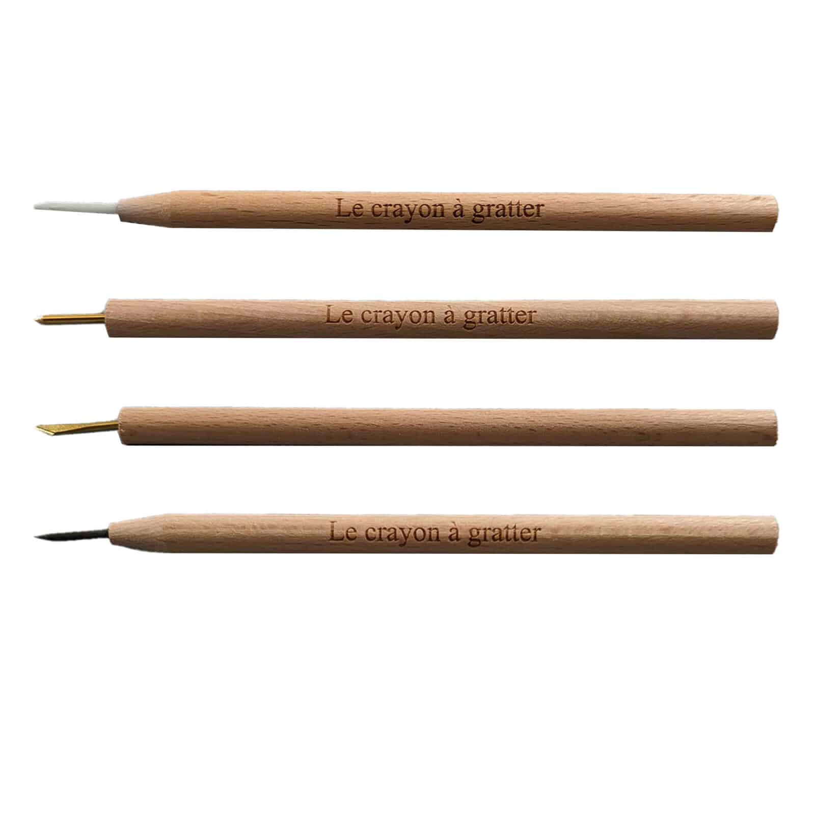 Le Crayon À Gratter Conservator Pencils - Precision Pencil Kit