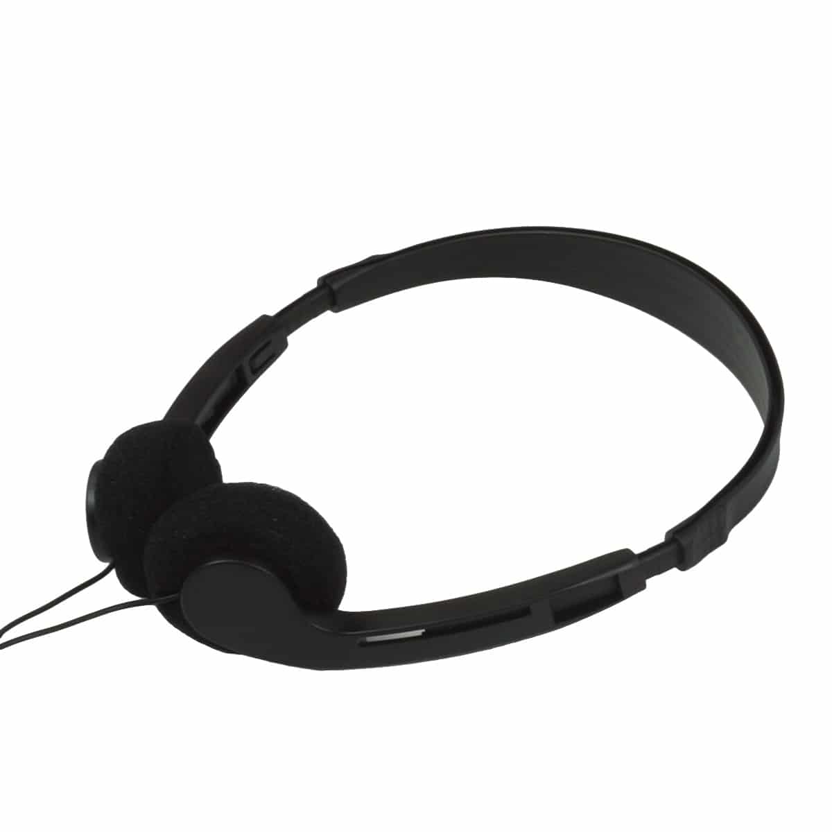 Falcon MD20 lightweight over-ear headphones with adjustable headband and 1/8-inch plug for Gold Tracker metal detector