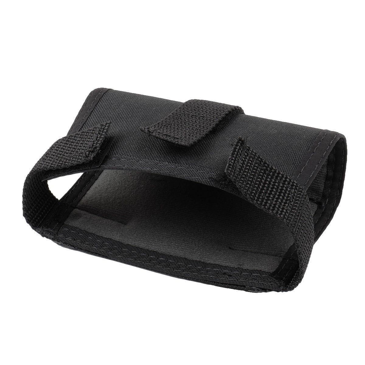 Falcon belt holster for MD20 detector showing secure attachment