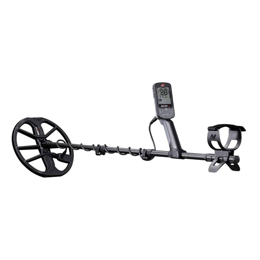 EQUINOX 700 metal detector being used for treasure hunting outdoors