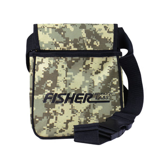 Fisher Metal Detector Camo Pouch two Large Pockets & Belt